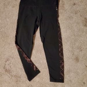 Calvin Klein Performance legings with rhinestiones on the sides